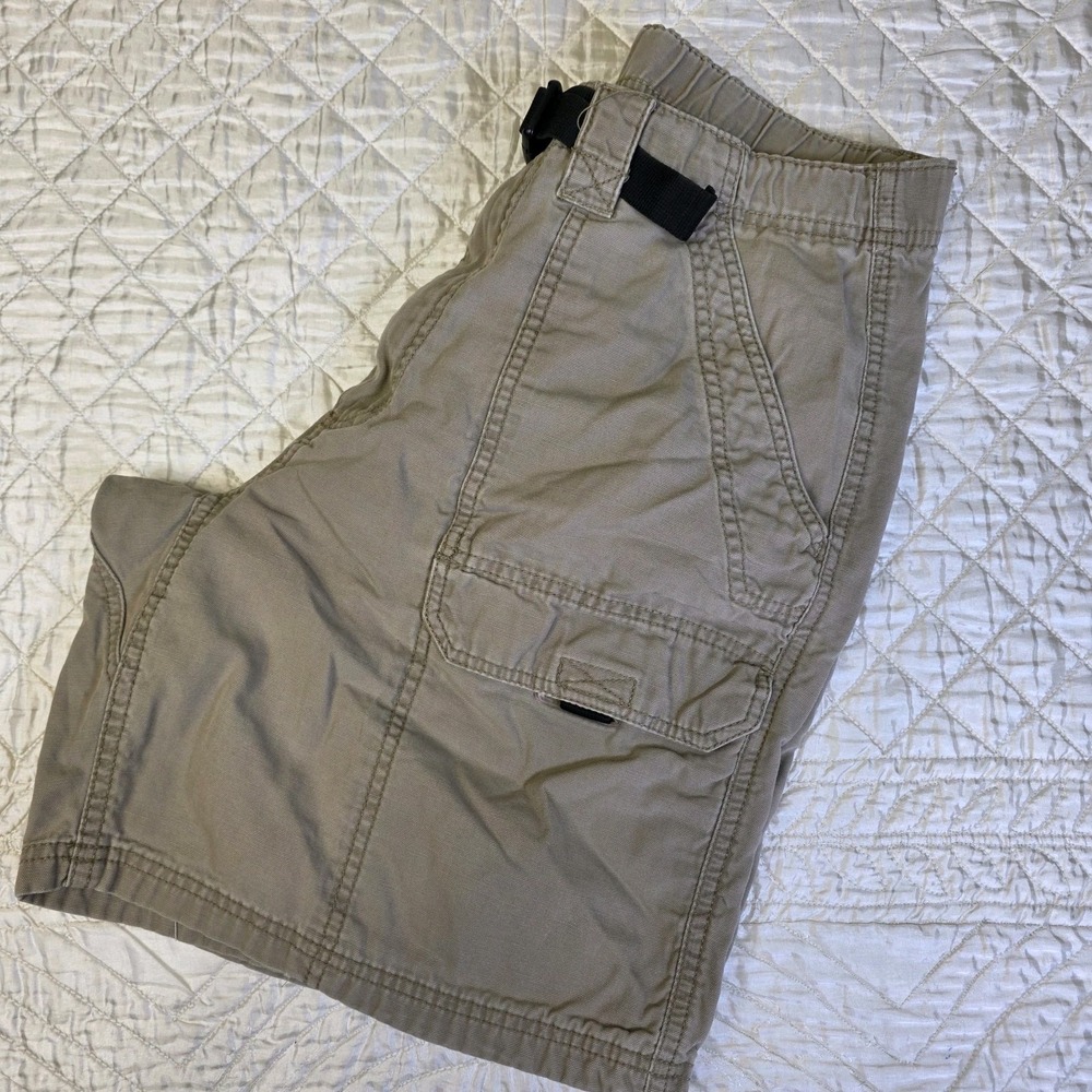 Vintage Wrangler Hero Belted Shorts Mens Size 34 Tan Khaki Cotton‎ Grandpacore